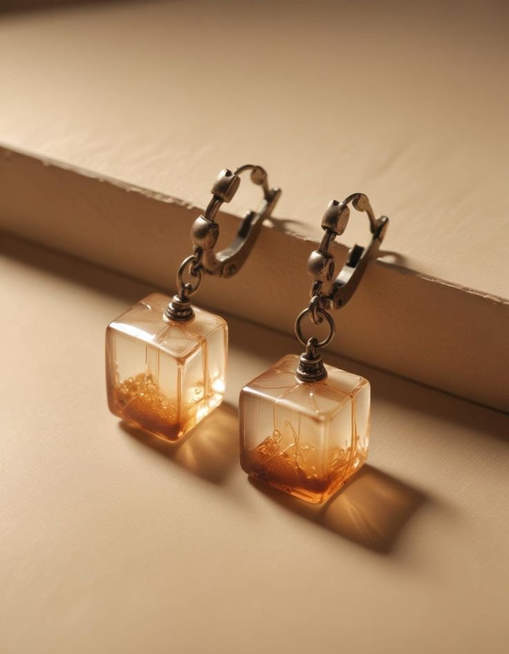 resin earring